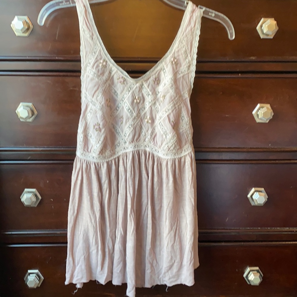 Free People rose tank